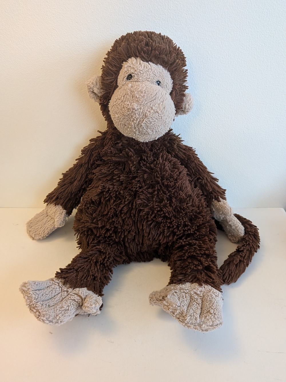 Jellycat London Junglie Bunglie Marvin Monkey Stuffed Animal Plush Brown READ